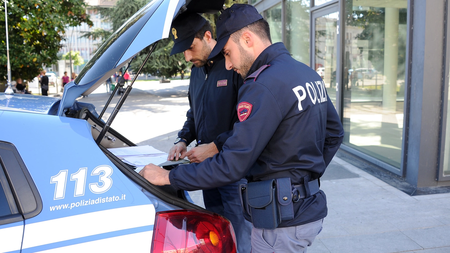 Poliziotti in una foto di repertorio