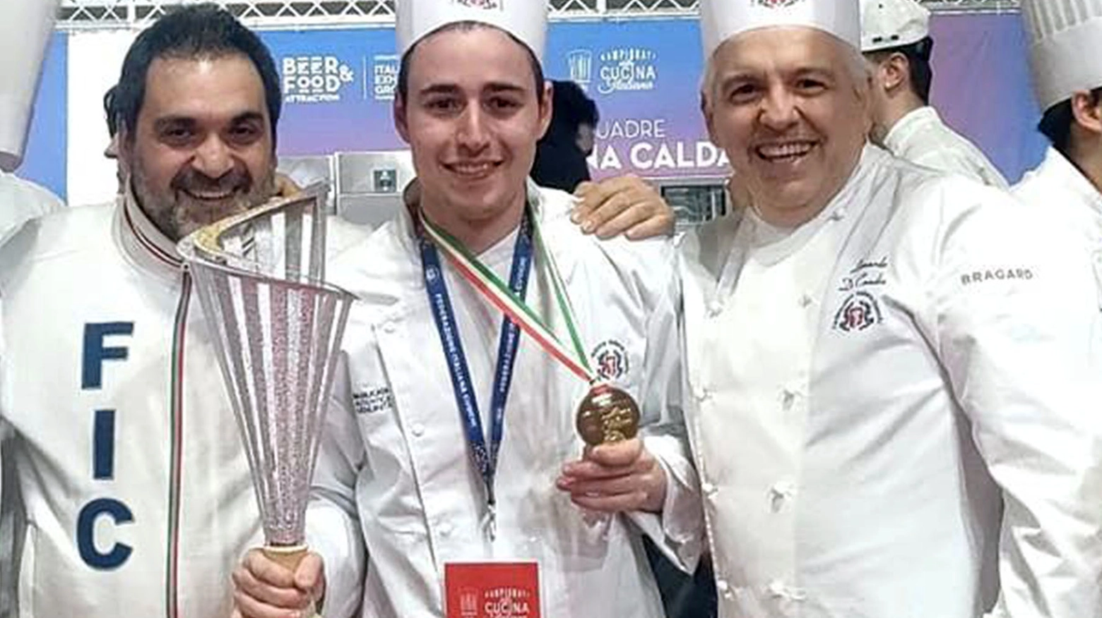 Drago, Monaci e De Candia, Campionati della Cucina Italiana