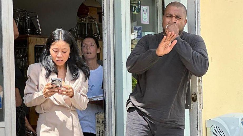 Kanye West’s Lunch at Dek Italian Bistrot in Prato: Fabrics, Fashion, and Surprise Visit