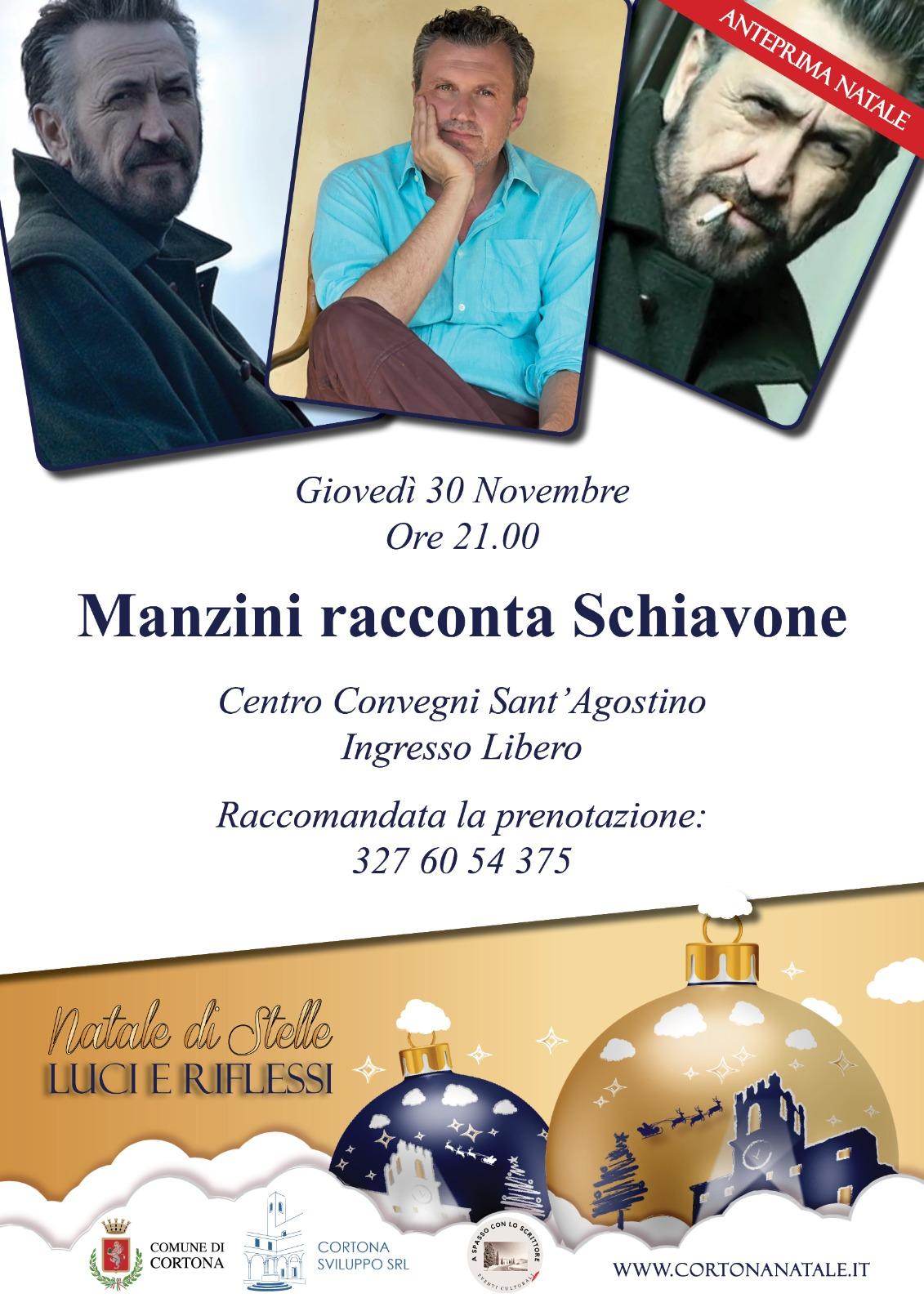 Cortona, anteprima del Natale con Antonio Manzini: l'autore di Rocco  Schiavone