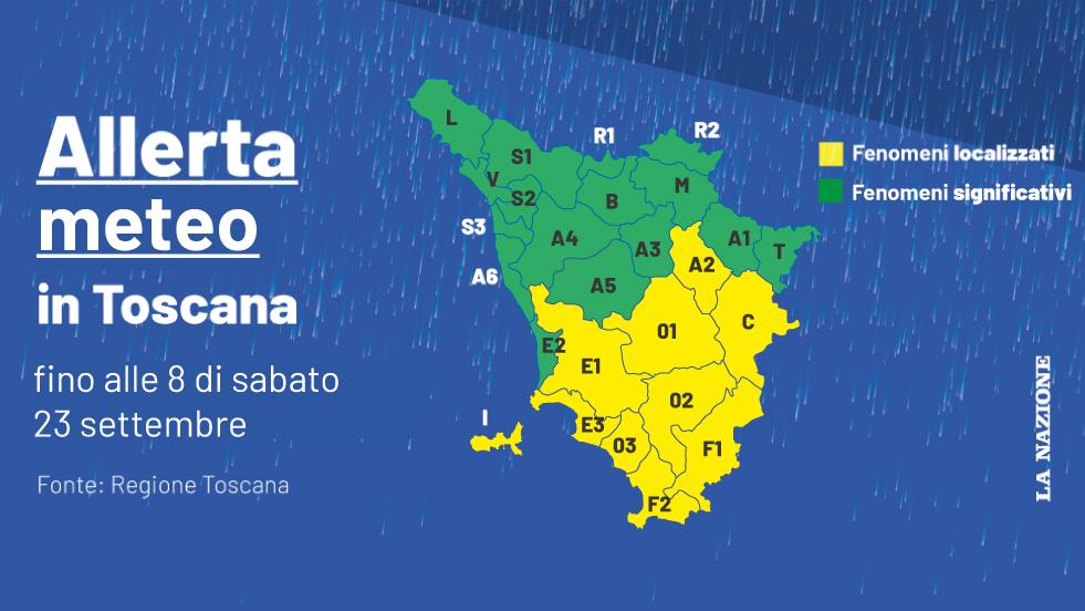 Allerta Meteo Prolungata Per La Toscana Meridionale