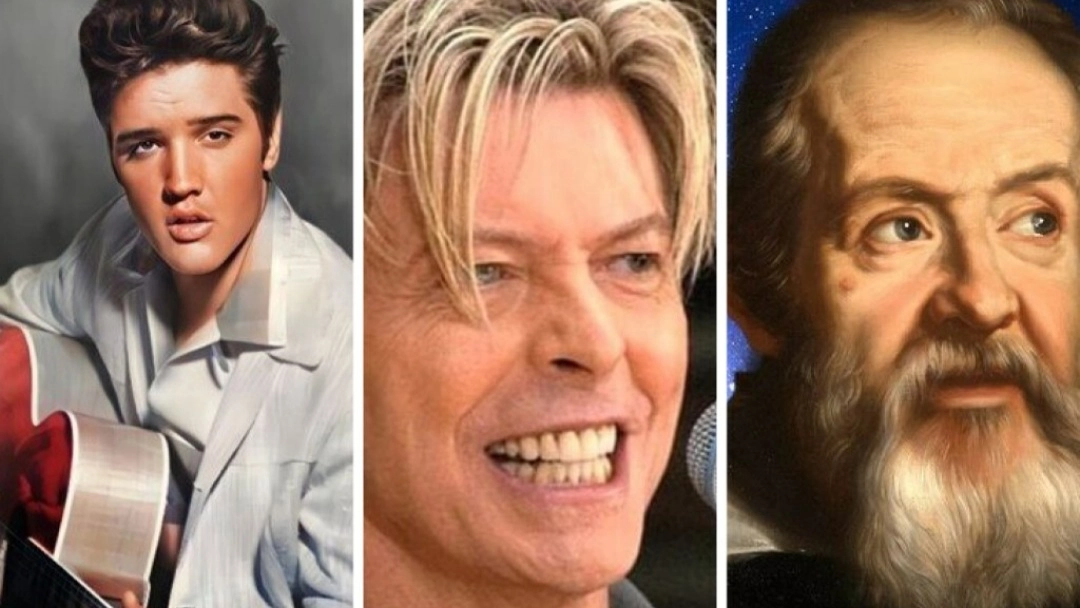 Presley, Bowie, Galileo