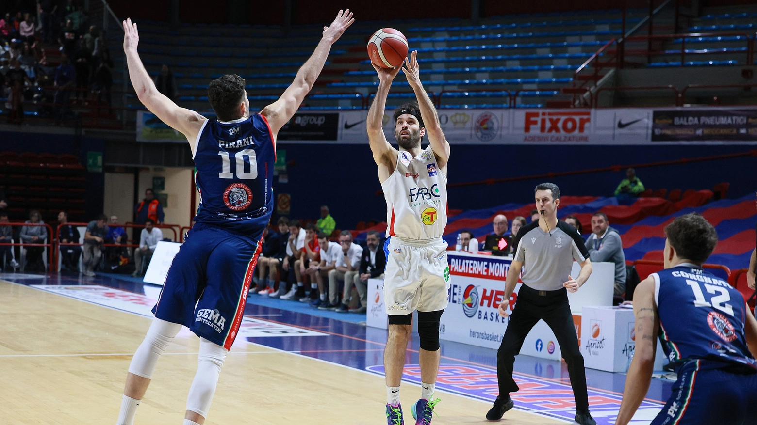 Basket, Fabo Montecatini-Gema Montecatini (Foto Goiorani)