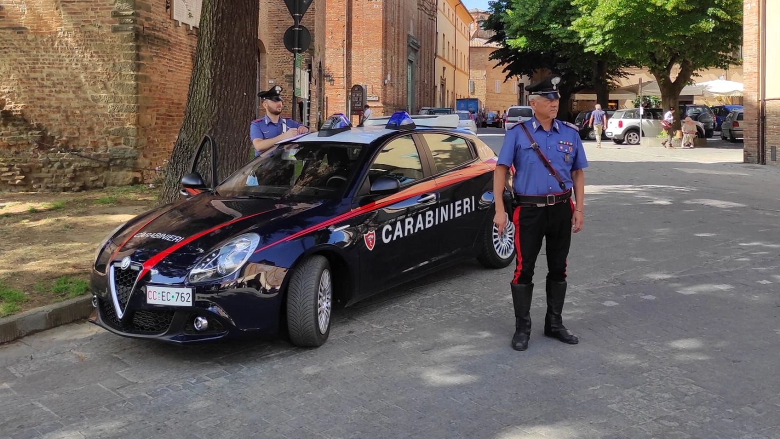 Carabinieri in azione