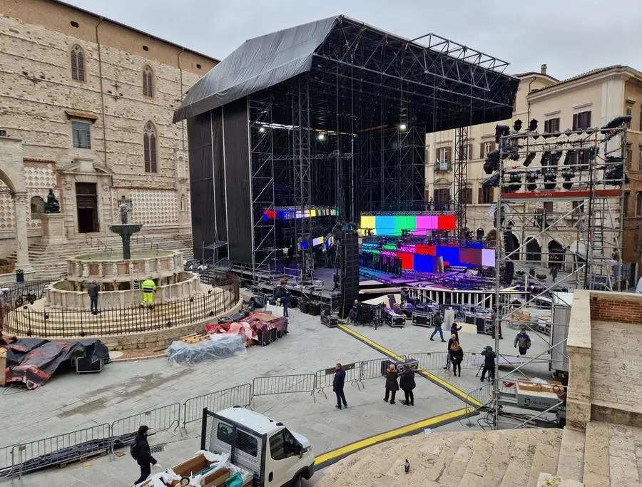 Capodanno, supershow a Perugia. Un milione di euro per la diretta Rai, sul palco Amadeus