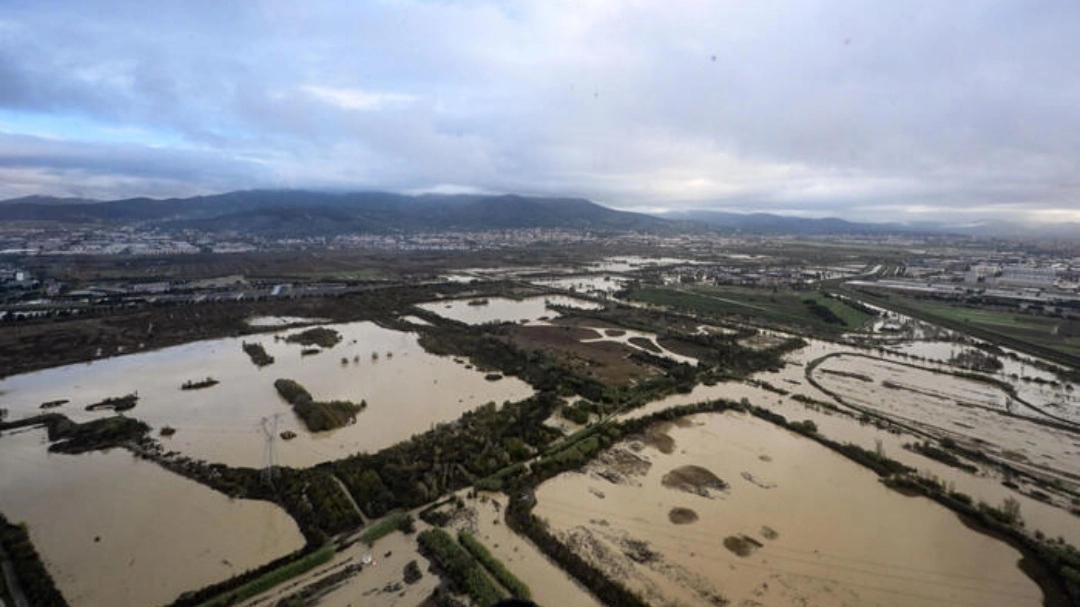 Alluvione in Toscana (foto Ansa)   