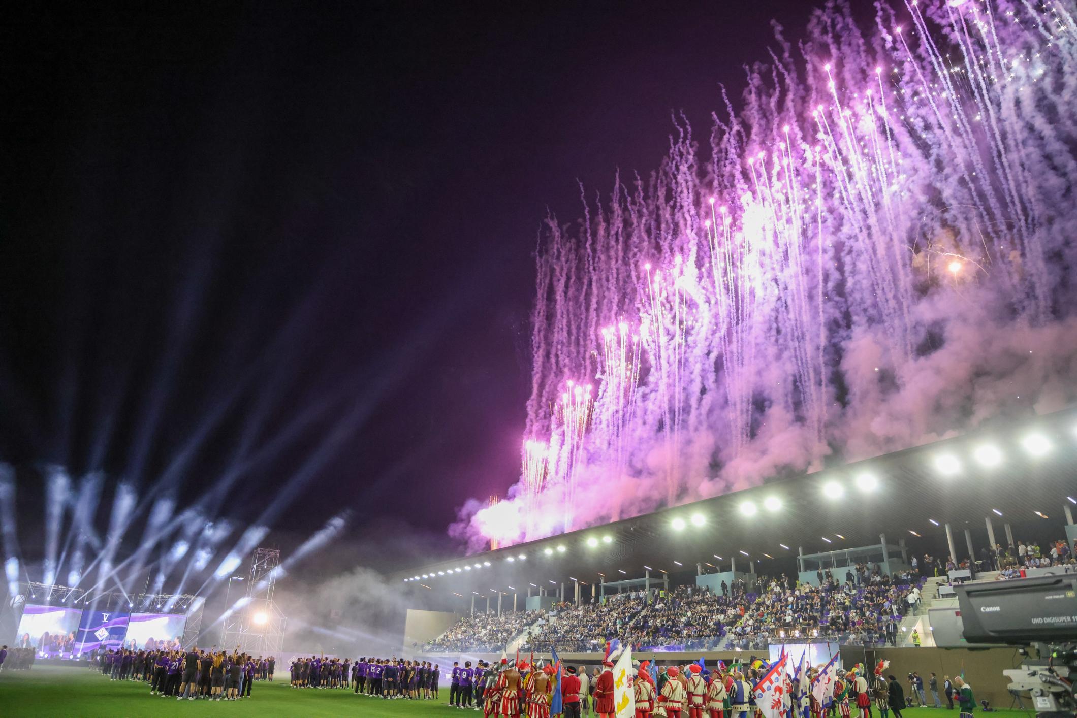 Inaugurazione Del Viola Park, Il Giorno Che Entra Nella Storia Della ...