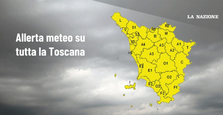 Maltempo, Nuova Allerta Gialla Per Tutta La Toscana