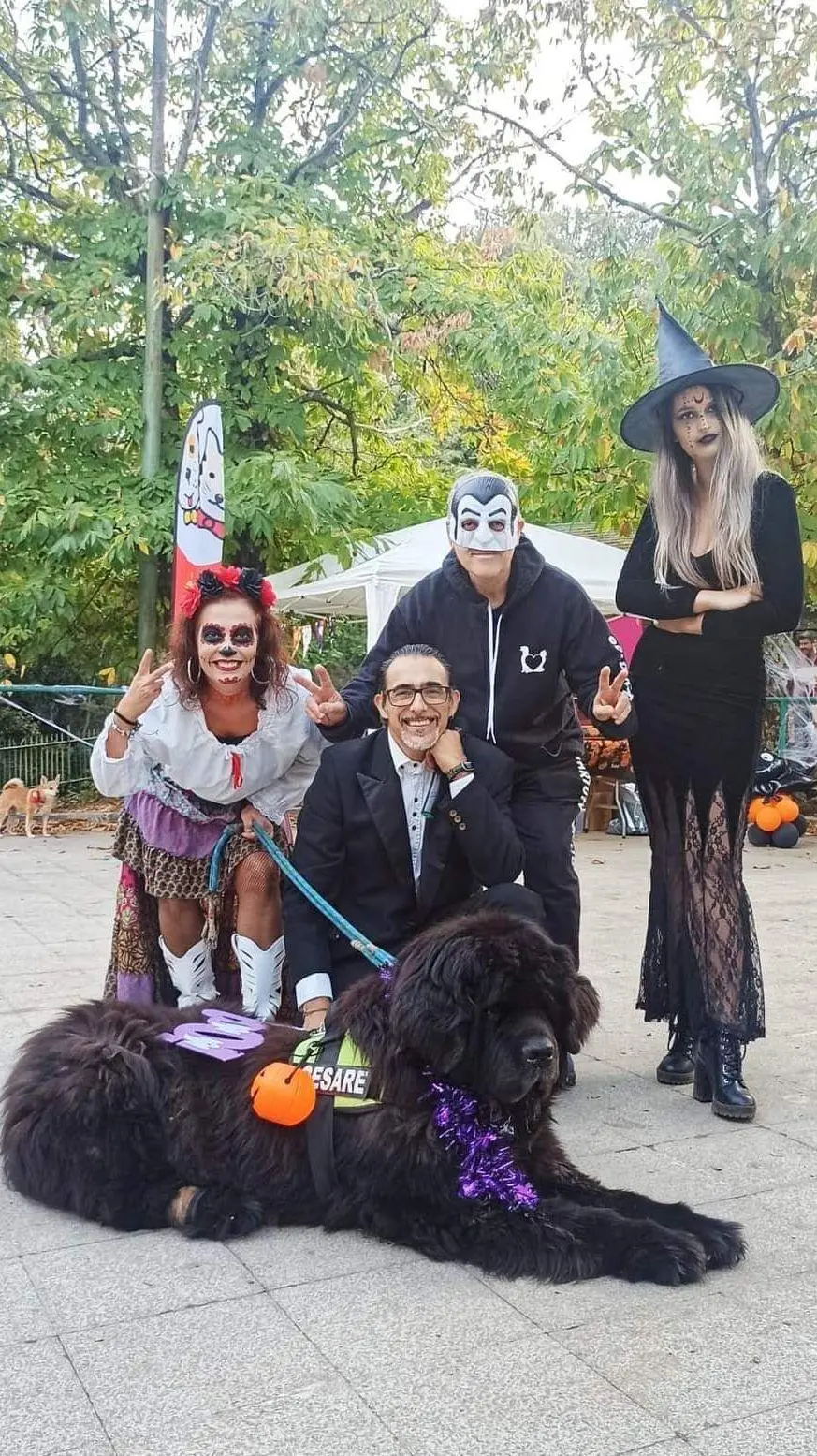 Sfilata canina a tema Halloween