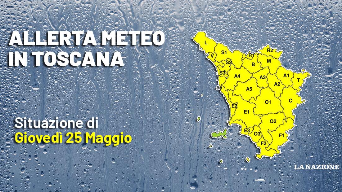 Maltempo Toscana, Allerta Gialla In Tutta La Regione: Temporali Forti ...