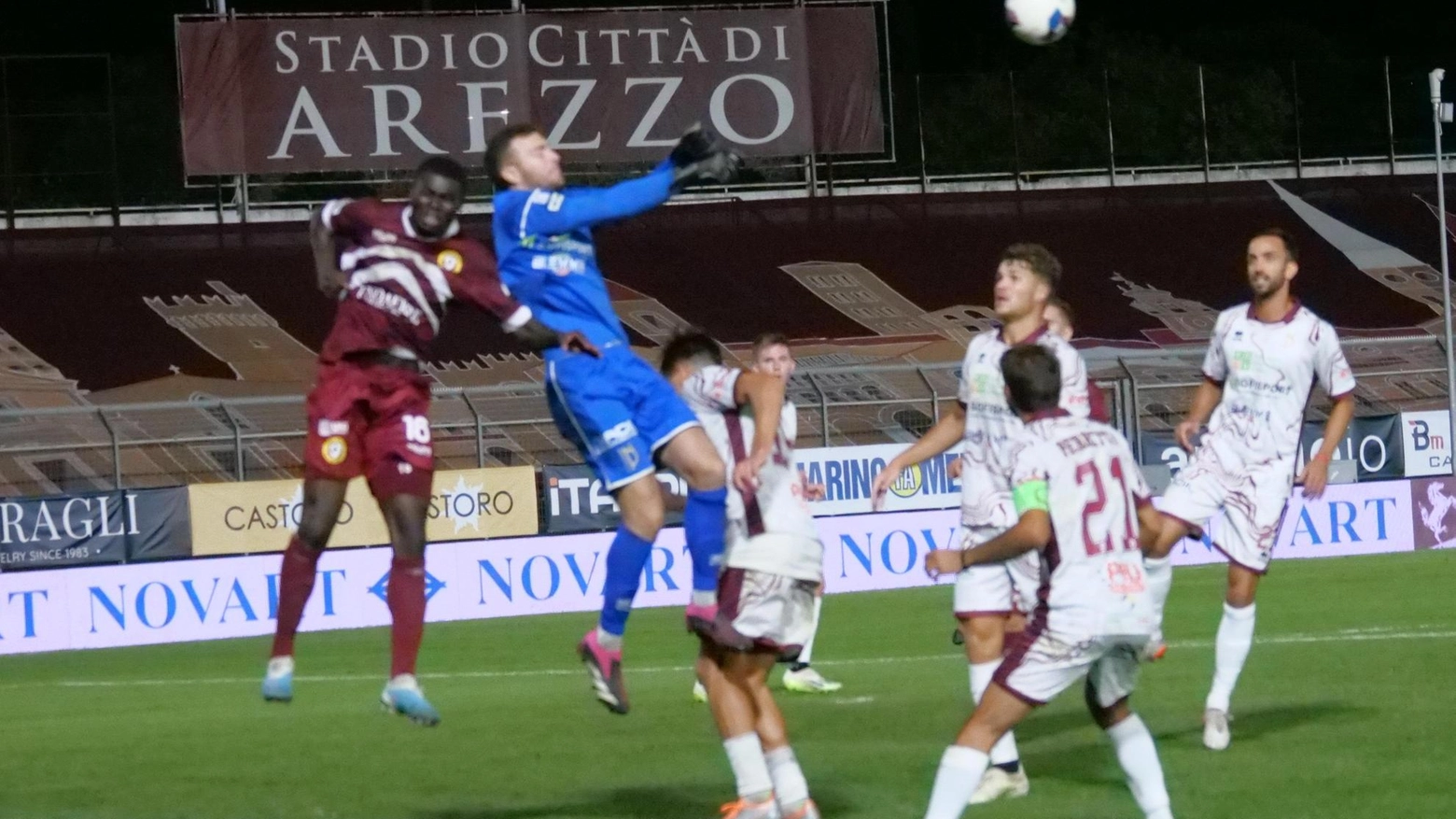 Derby di Arezzo: Pontedera a due velocità. Inizio zen e attendista, poi tira fuori la grinta