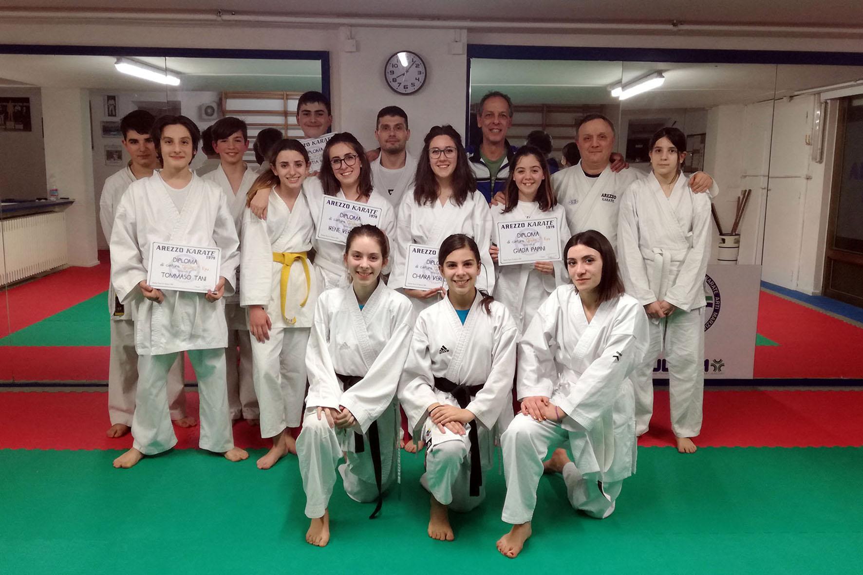 L Arezzo Karate 1979 presenta i tecnici della nuova stagione