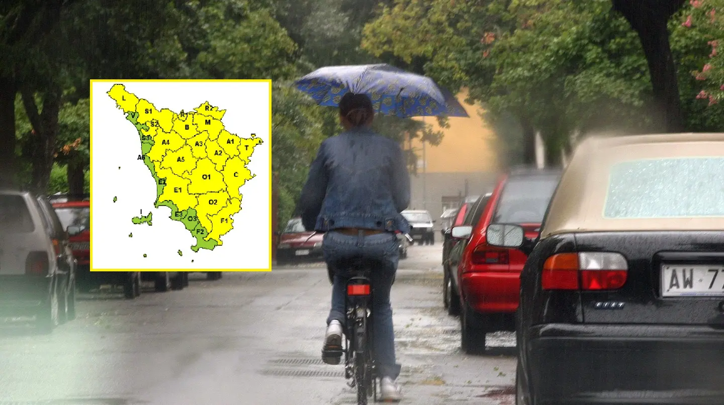 Allerta meteo per forti temporali