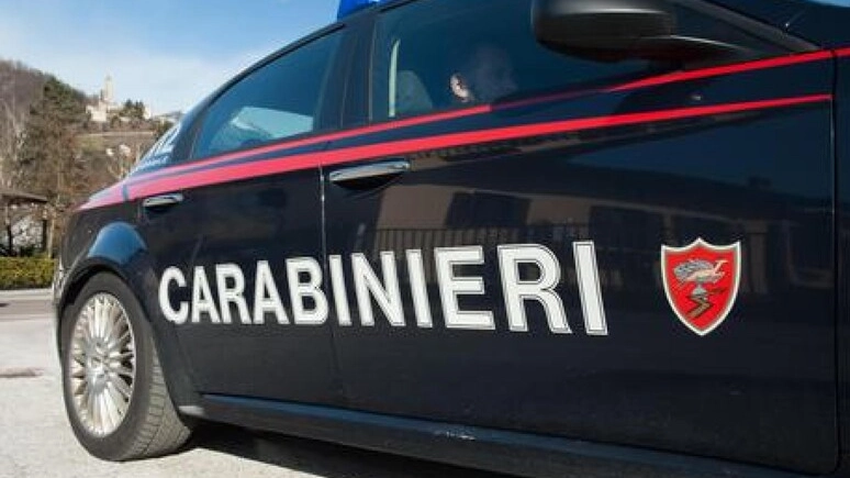 L'intervento dei carabinieri (foto Ansa)