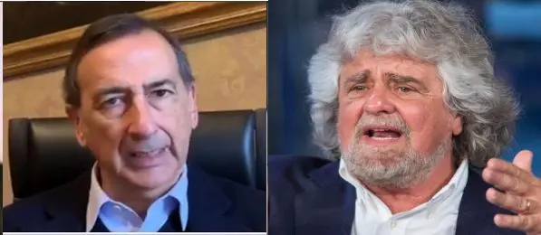 Incontro tra Giuseppe Sala e Beppe Grillo, insieme al mare per un giorno