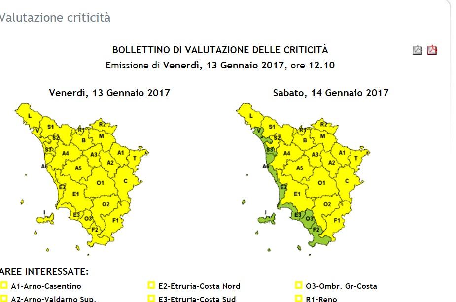 Meteo, Allerta Per Il Ghiaccio In Tutta La Toscana