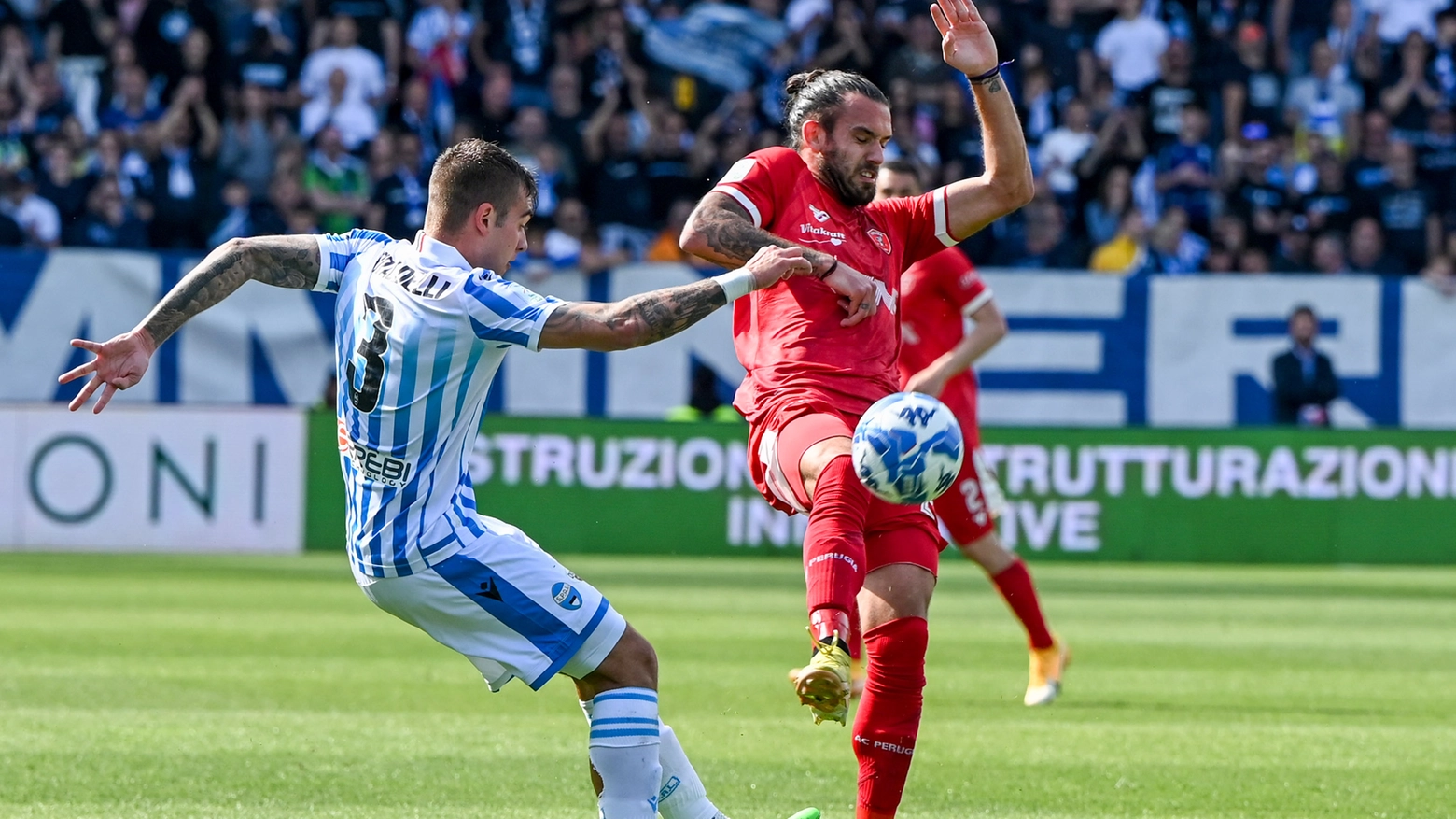 Spal-Perugia, Casasola in azione