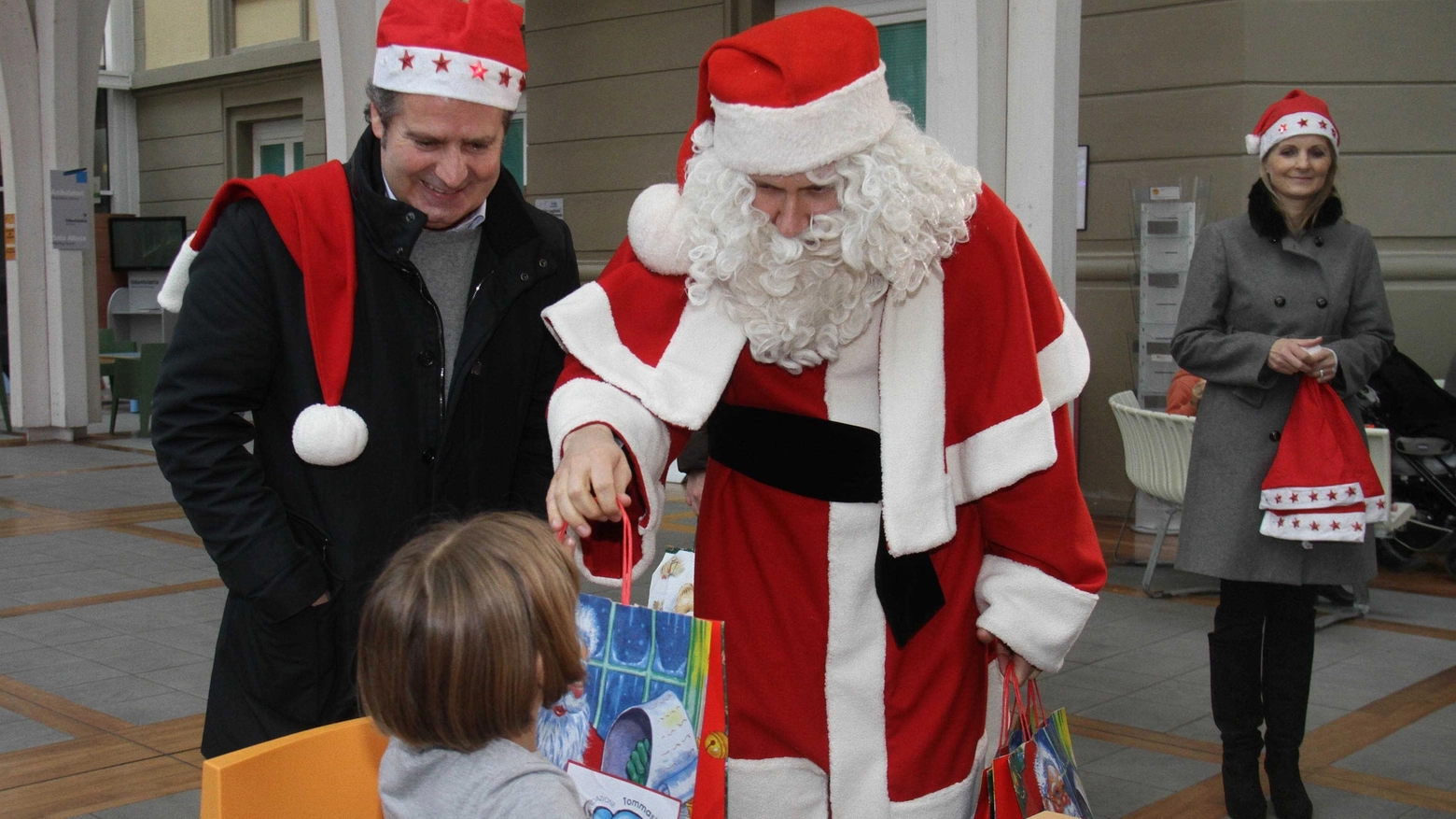 Babbo Natale al Meyer