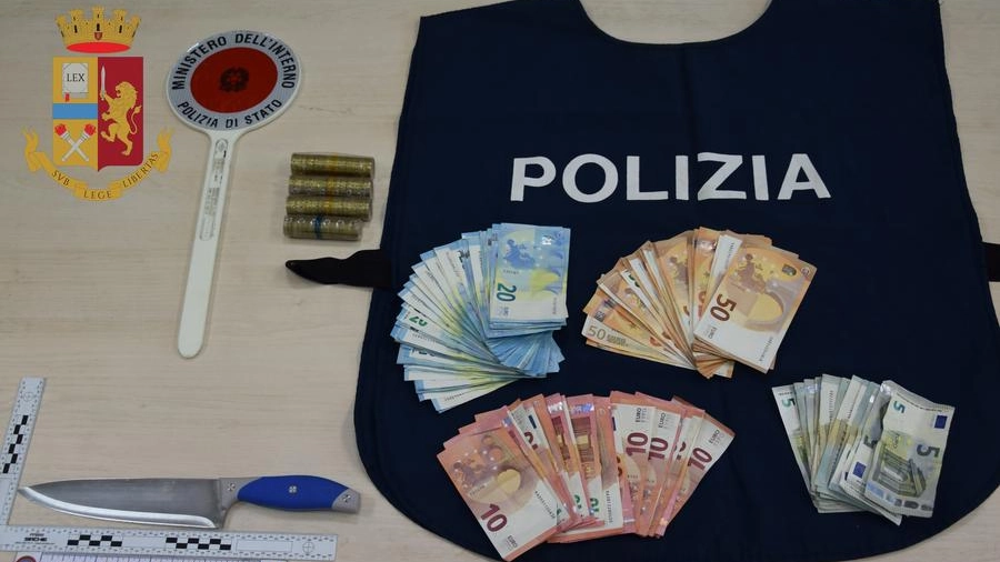 Quanto sequestrato dalla polizia