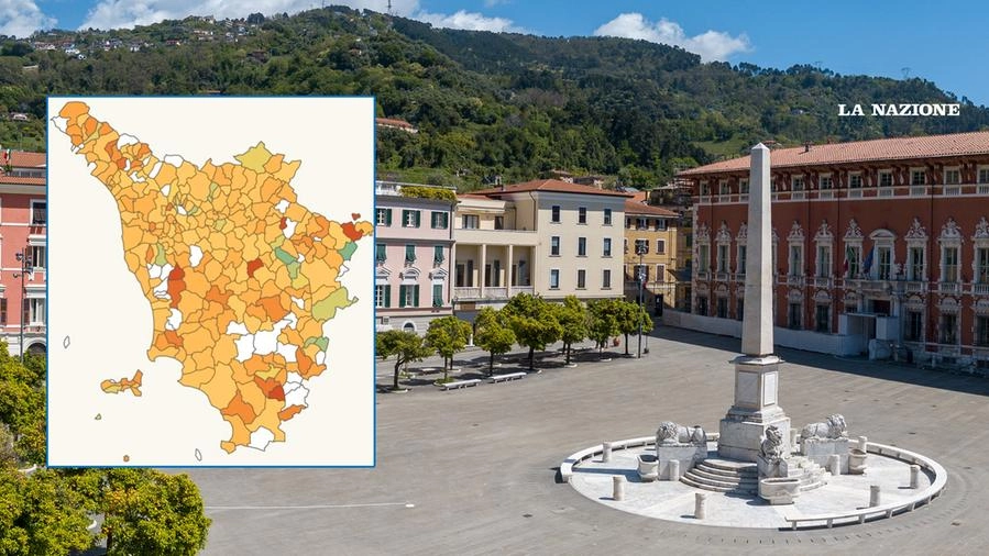 Covid Toscana, come circola il virus nei comuni