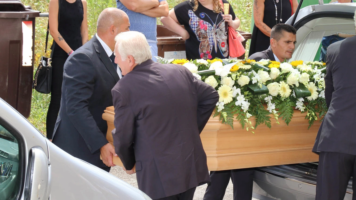 I funerali di Lorenzo Cellai, il 10 agosto 2017