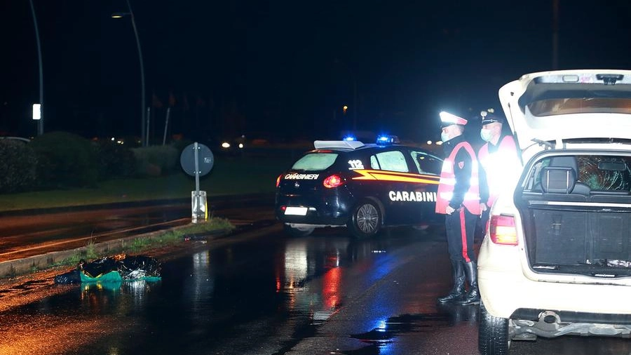 Il luogo dell'incidente (foto Goiorani)