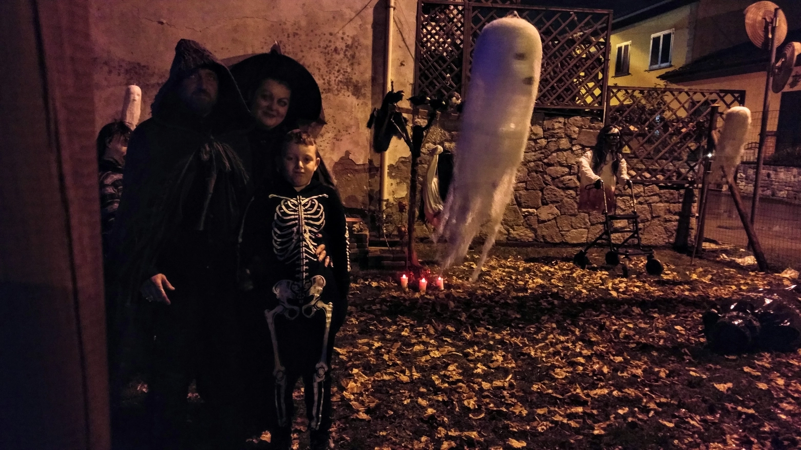 La casa degli orrori per Halloween a Monsummano