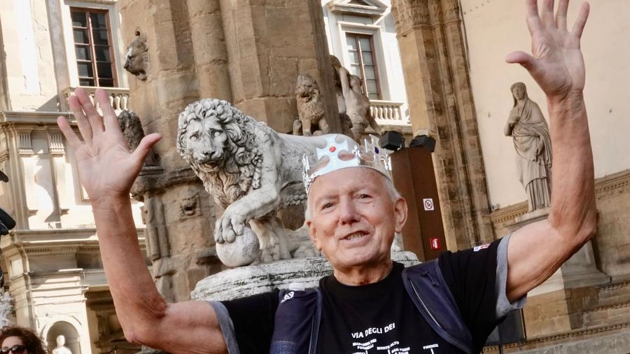 Carlo Cassani, 85 anni (New Press Photo)