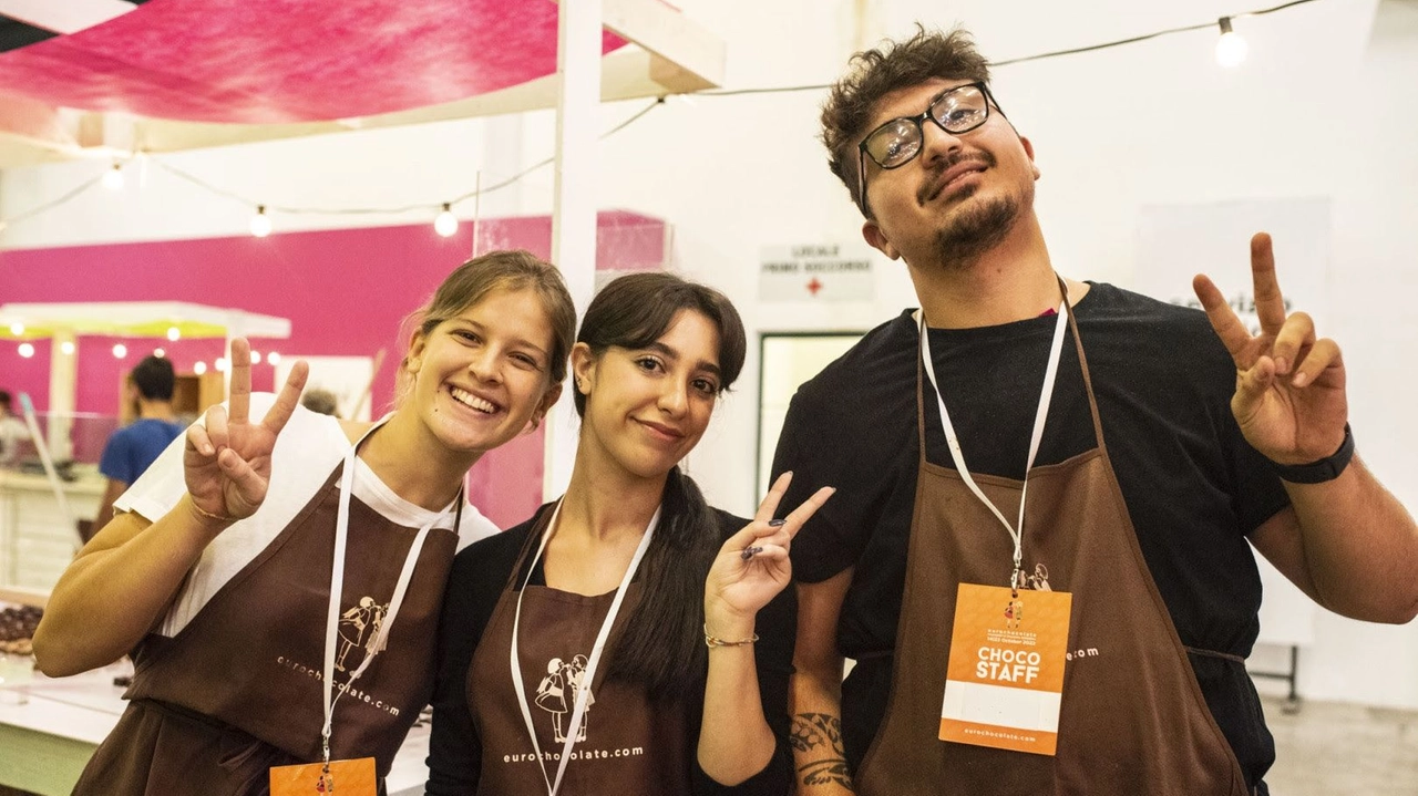 Eurochocolate Spring, candidature aperte: 150 opportunità per lavorare nello staff