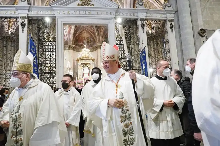 "Sono alla fine del mio mandato": Madonna del Conforto, l'emozione di Fontana