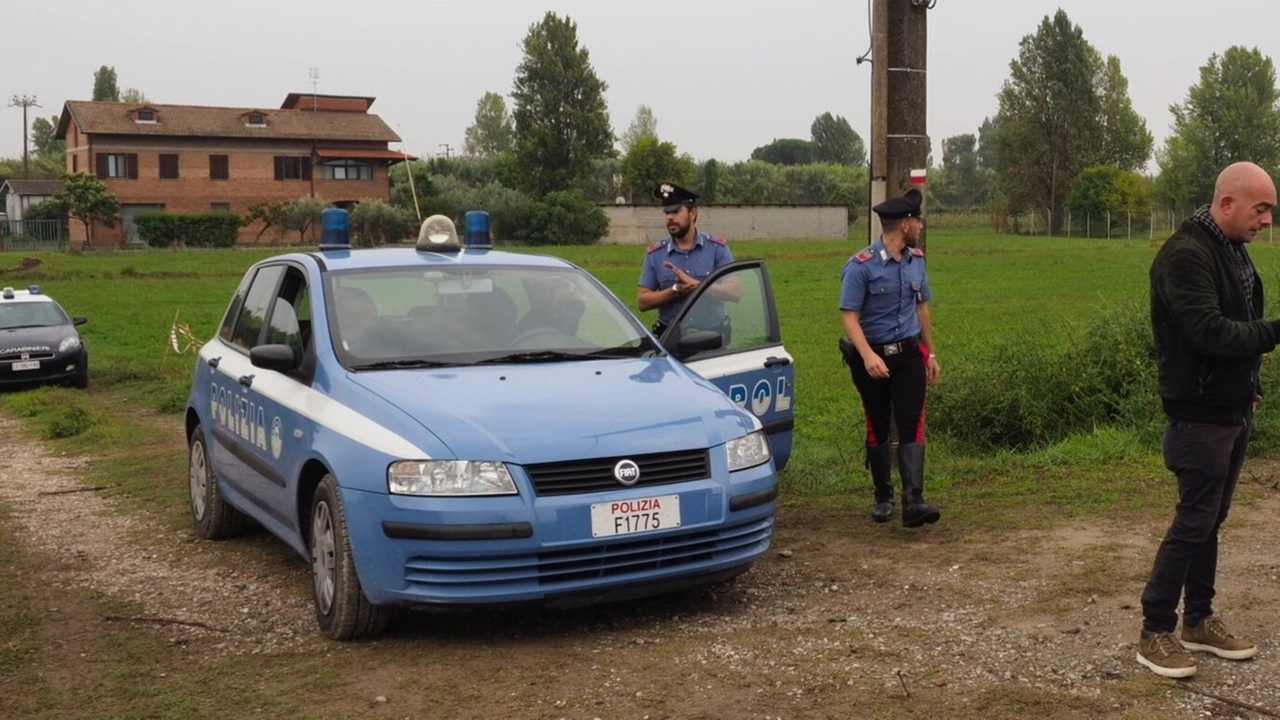 I carabinieri sul luogo della sparatoria