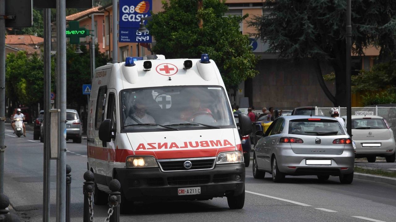 Il luogo dell'incidente che è costato la vita a Ernesto Bonfigli (foto Nizza)