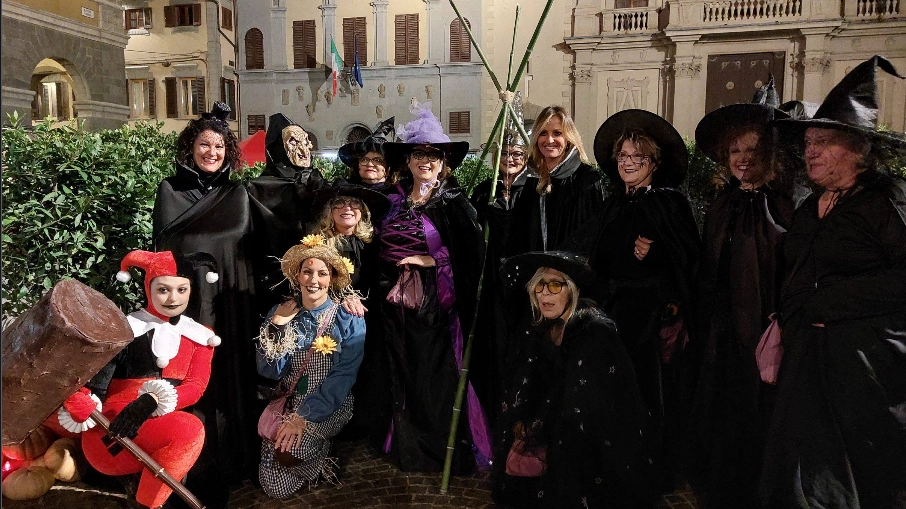 La festa di Halloween a Montevarchi