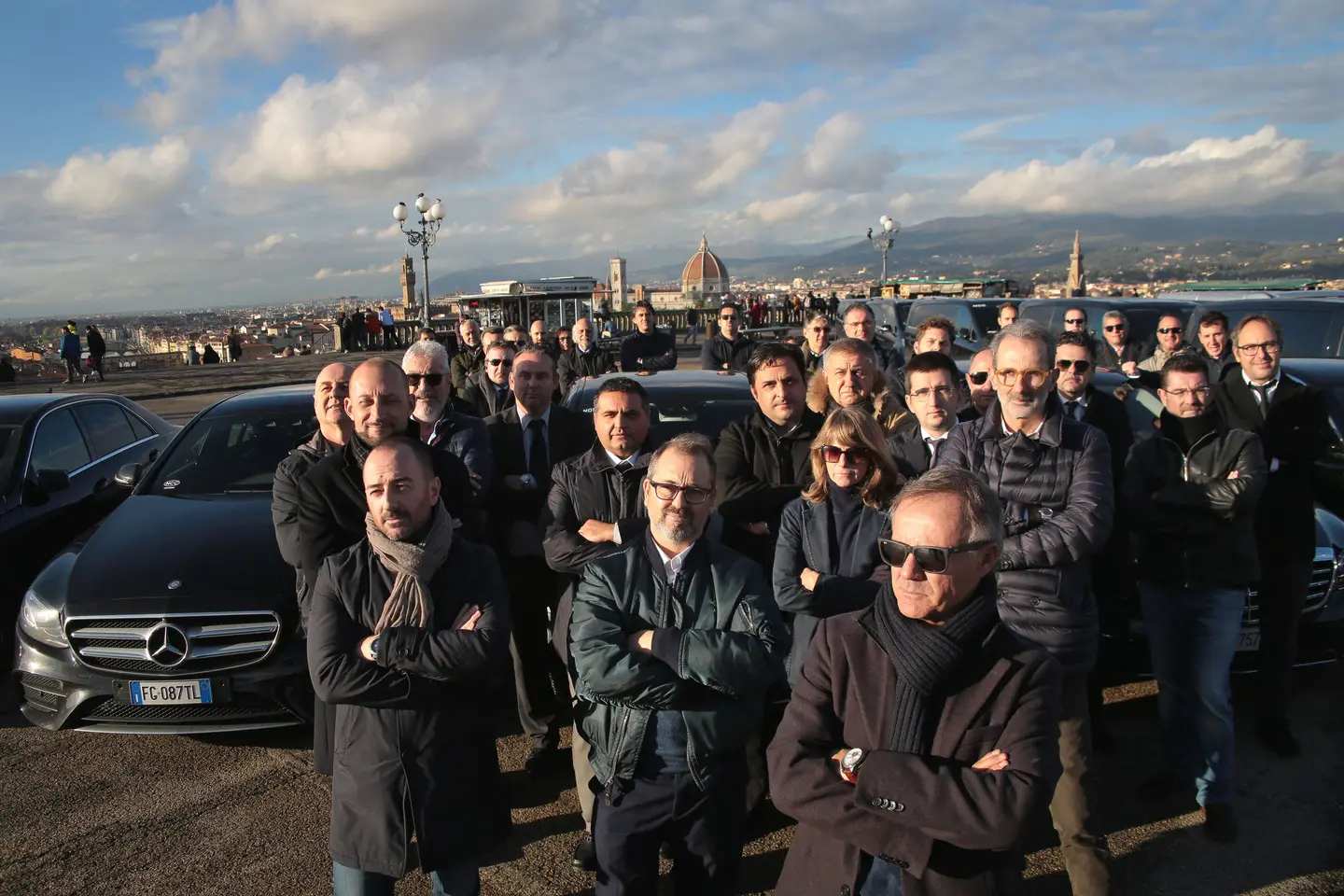 Flashmob di Azione Ncc al piazzale Michelangelo