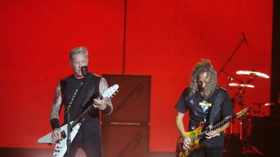 Firenze Rocks, i Metallica (Tania Bucci/New Press Photo)