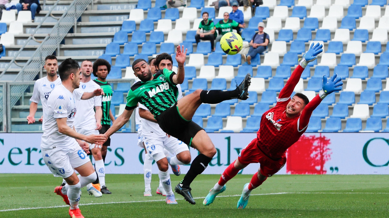 Un momento di Sassuolo-Empoli