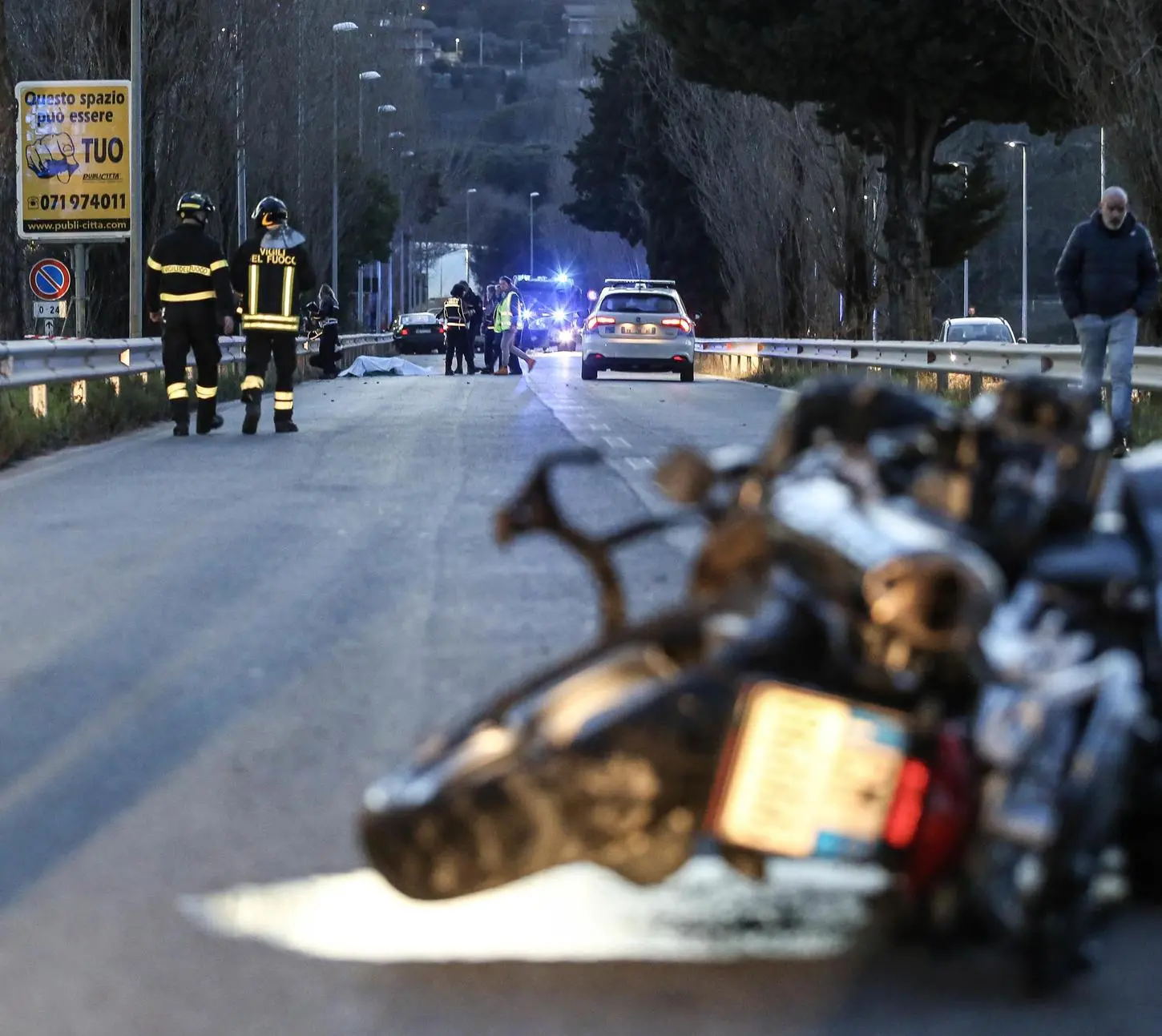 Incidente con feriti a Ponte Felcino: due donne in 'codice rosso