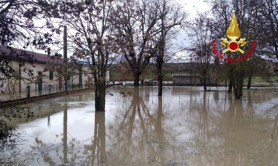 Maltempo Nel Senese, Strade Sott'acqua: Le Foto