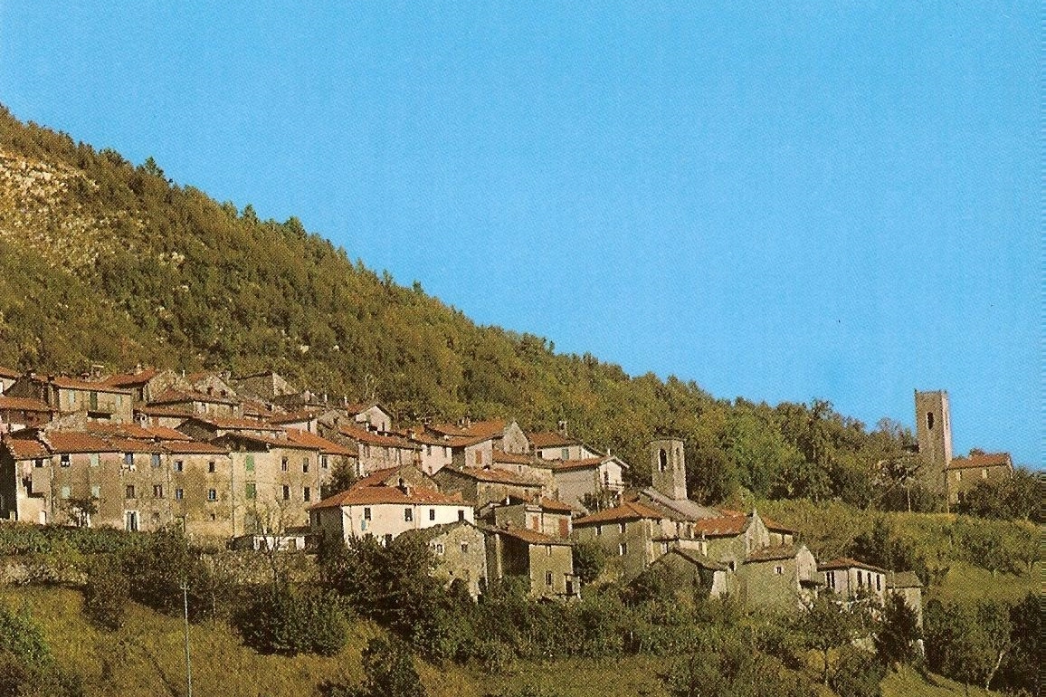 Vallico vista dalla collina 