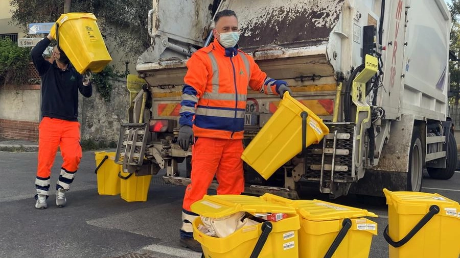 La raccolta differenziata è attestata in Toscana intorno al 60 %