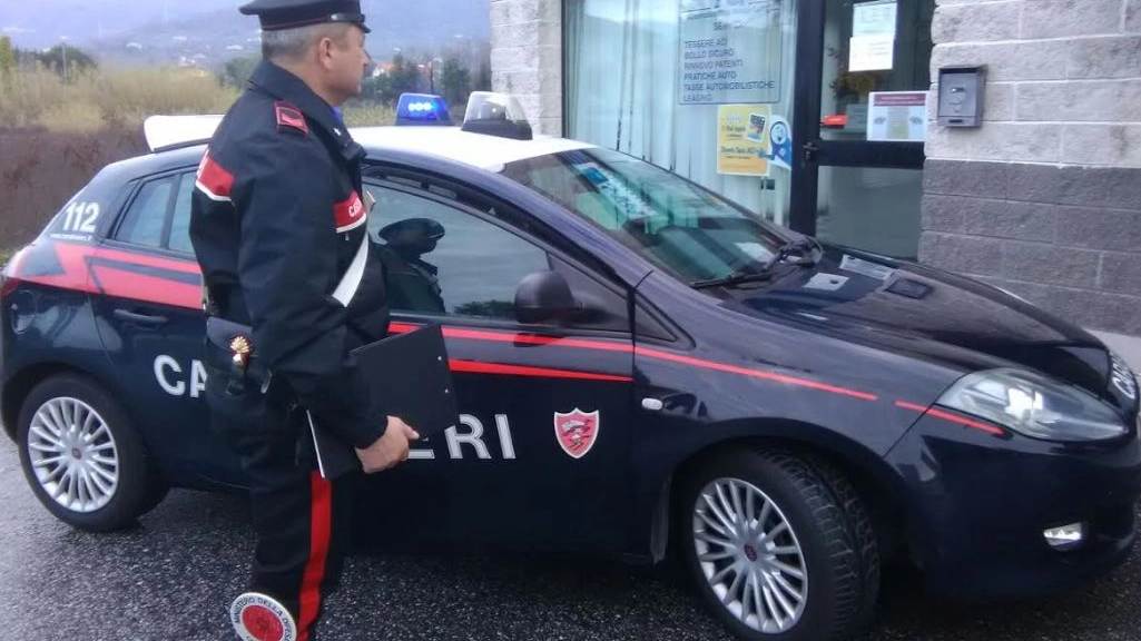 I carabinieri stanno indagando sull'accaduto 