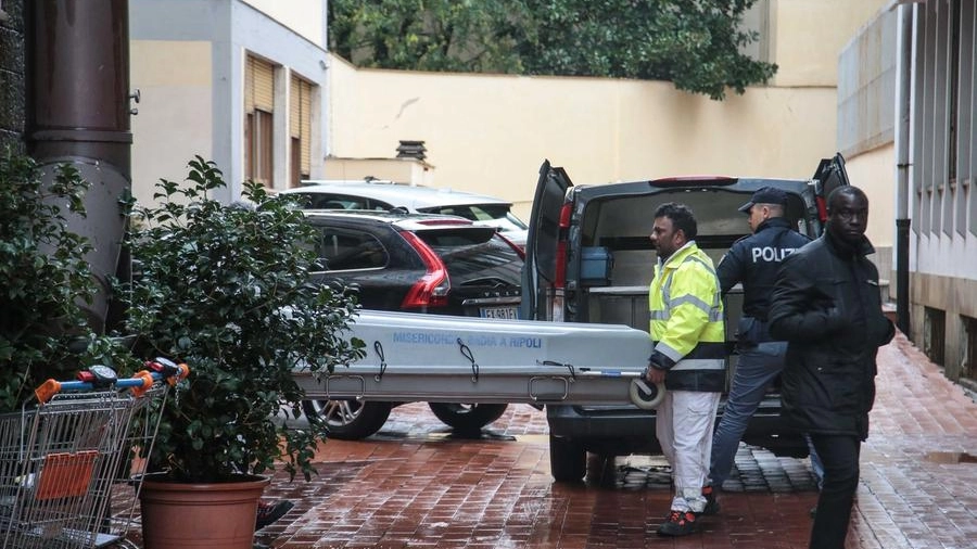 Firenze, l'ostello dove è stata uccisa la ragazza (foto Cabras/New Press Photo)