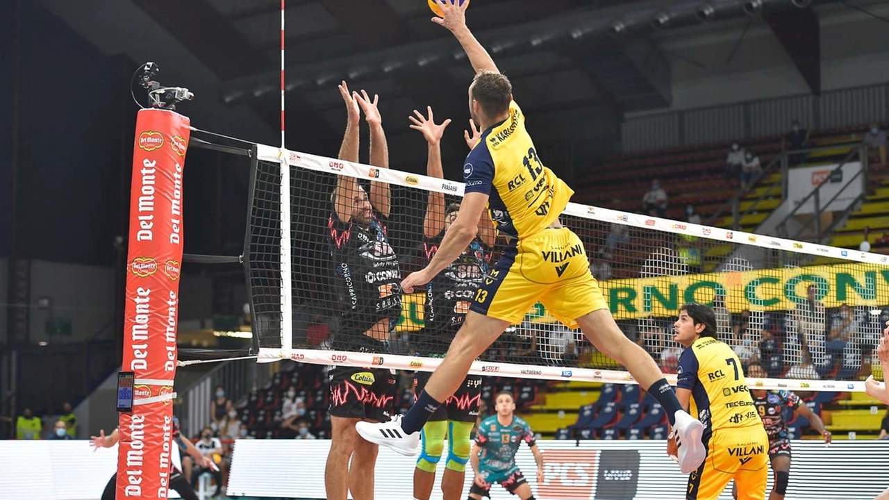 Volley Supercoppa, bene Perugia: battuta Modena 3-0 nell'andata di semifinale