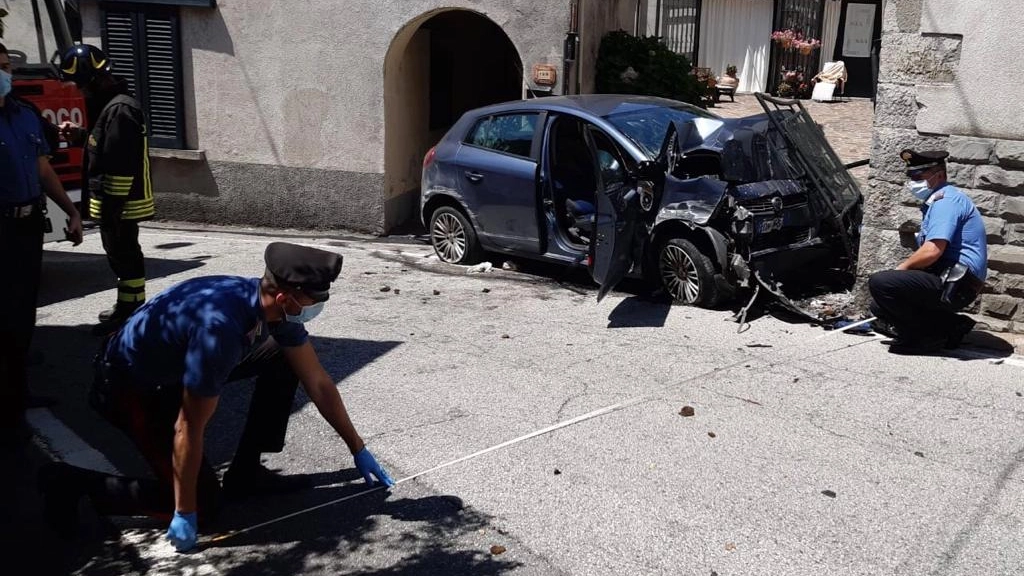 L'incidente mortale (foto Acerboni/FotoCastellani)