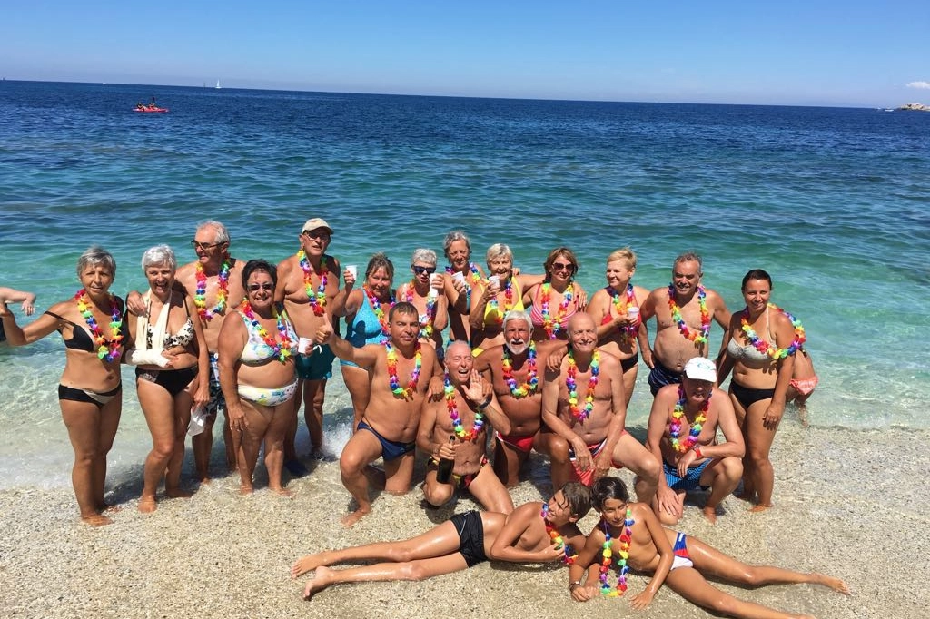 Festa sulla spiaggia delle Ghiaie all'Isola d'Elba