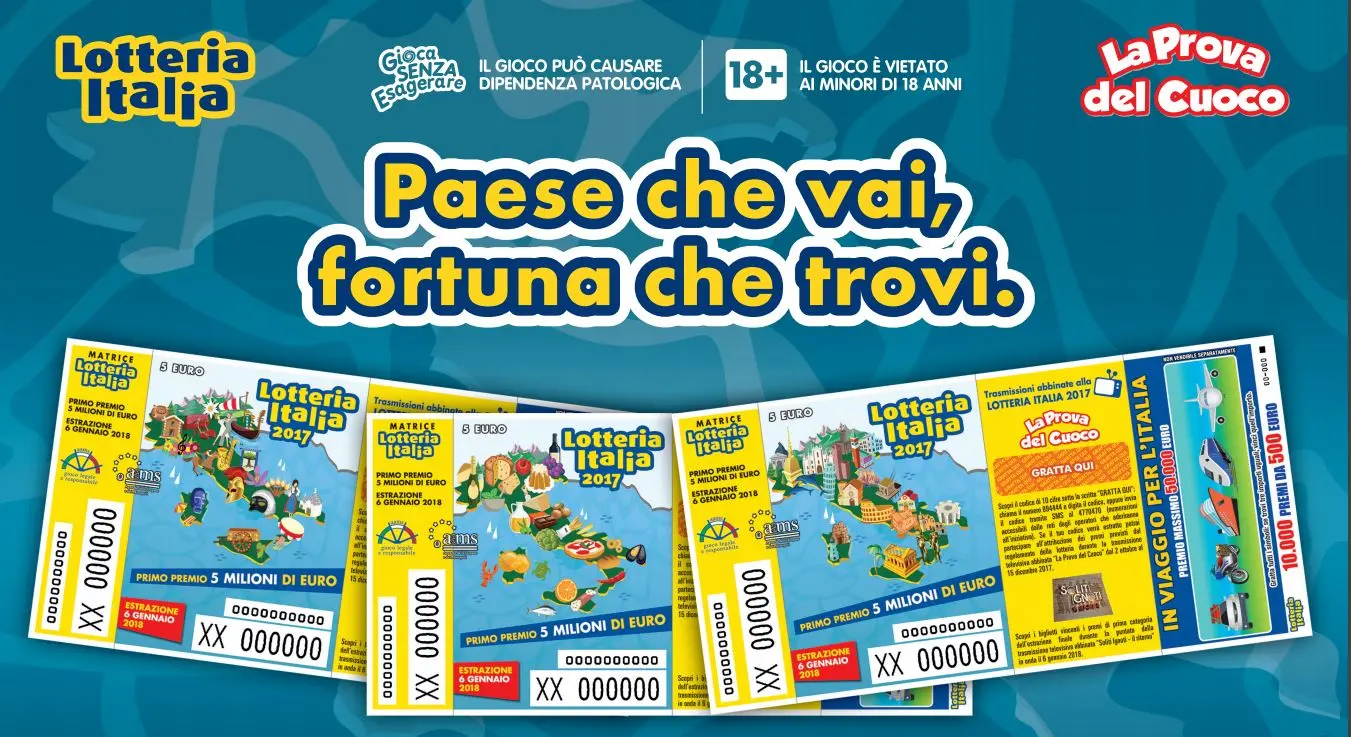 Lotteria Italia 2018, i biglietti vincenti di terza categoria