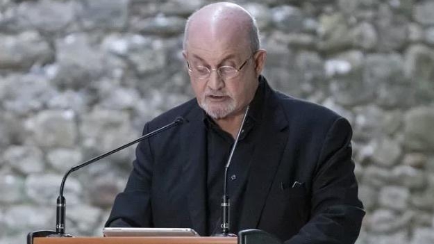 Salman Rushdie a Umbertide (Giulia Manfroni per Civitella Ranieri Foundation)