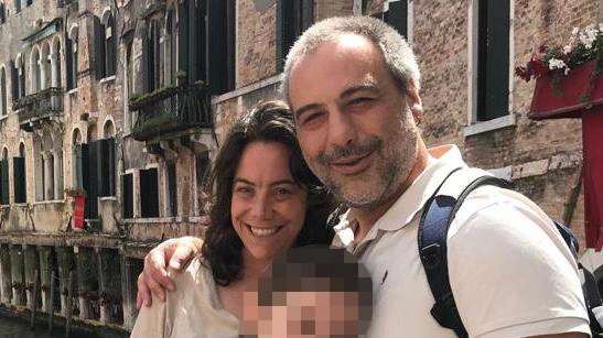 Alessio Anzaldi insieme alla compagna Elisabetta Tozzi