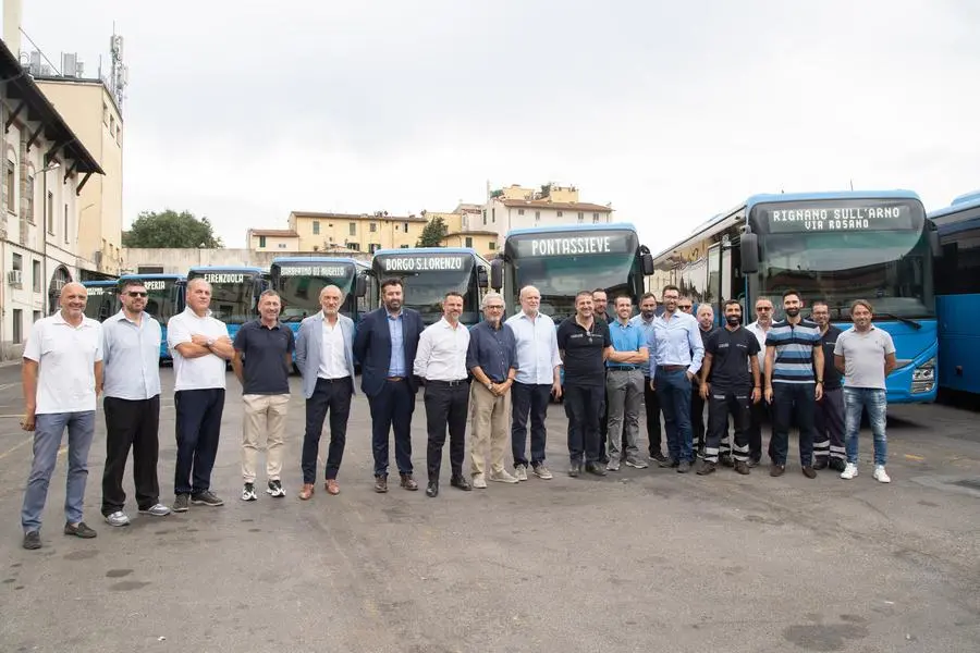 Dieci nuovi autobus in servizio sulle linee extraurbane di Firenze