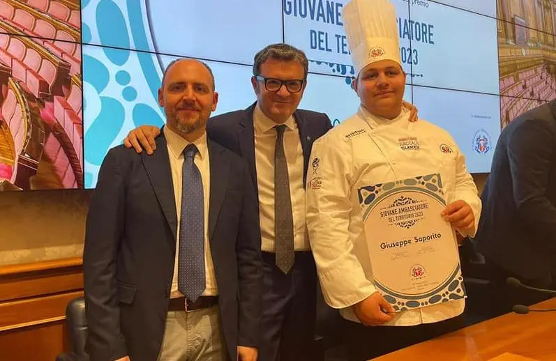 Colligiano cuoco doc Premiato in Senato